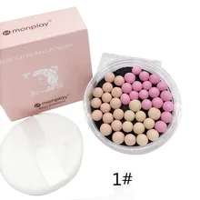 IMAGIC Press Face Powder Makeup Ball Blusher Rouge Pearl Silky Effect Highlighter Iluminador Maquiagem Profissional Completa : image IMAGIC Press Face Powder Makeup Ball Blusher Rouge Pearl Silky Effect Highlighter Iluminador Maquiagem Profissional Completa