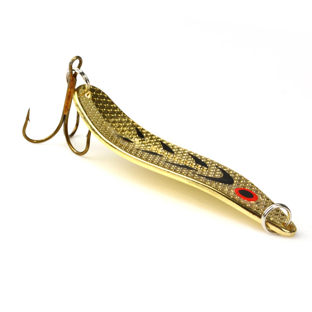 Novedad 1g punid 10g-38g spinner señuelo de Pesca mepps cebo de metal cuchara aparejos de Pesca Vissen Pesca lentejuelas Paillette solo Mustad anzuelos