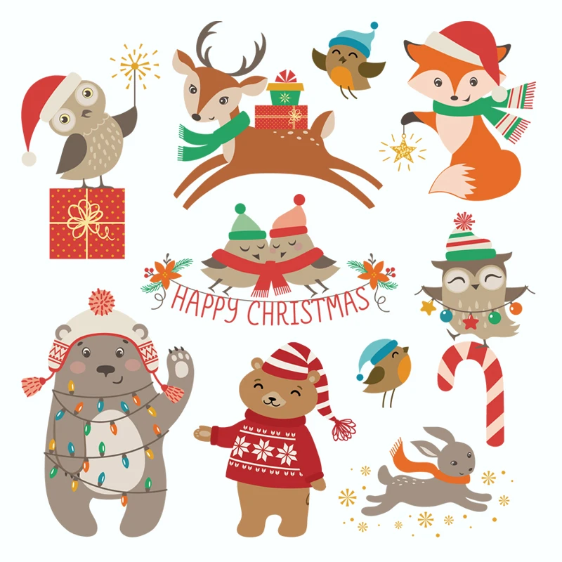 10 шт./Лот новогодние нашивки для одежды|patches for clothes|christmas patchespatches patches |