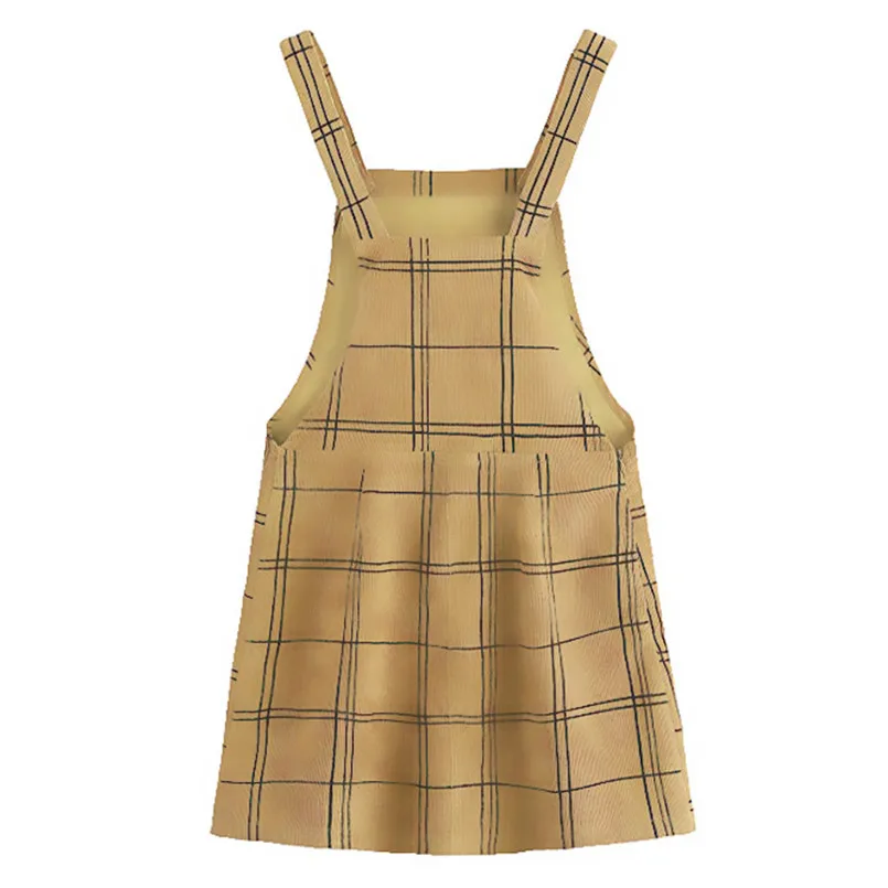 New Fashion Women Summer Plaid Mini Dress Sweet Brief Square Collar Casual 2019  Dress Elegant Lady Casual Vestidos #4R09   (9)