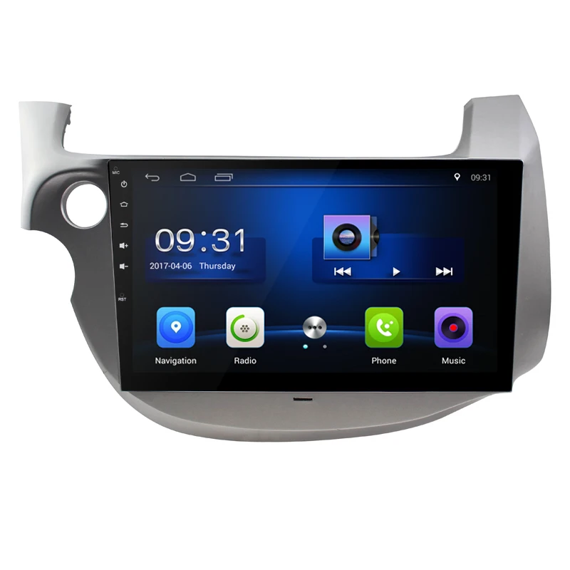 Sale 10.2 inch Quad Core Android 8.1 1G RAM 16G ROM Car Radio for HONDA FIT JAZZ 2008-2011 with GPS steering wheel Free map 0 Sale 10.2 inch Quad Core Android 8.1 1G RAM 16G ROM Car Radio for HONDA FIT JAZZ 2008-2011 with GPS steering wheel Free map 0