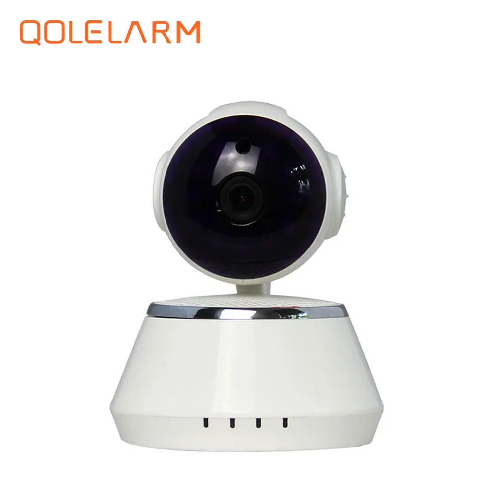 

QOLELARM Home Security IP Camera Wireless Smart WiFi Camera Surveillance 720P Night Vision CCTV HD Mini Baby Monitor