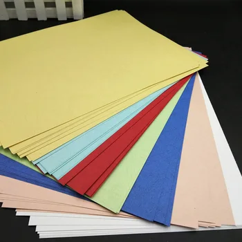 

50sheets A4 Colorful Embossed paper Dermatoglyph paper DIY Invitation Card Making Craft Paper