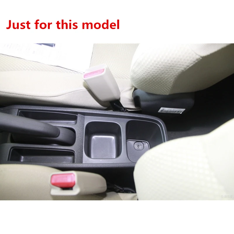 Автомобильная Центральная USB консоль коробка для хранения с подлокотником Honda Fit