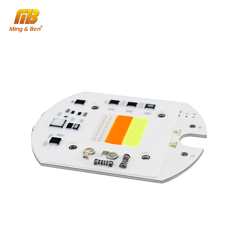 Светодиодный RGB COB Чип 30 Вт AC220V многоцветный умный IC чип Красный Синий Зеленый