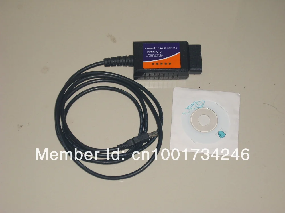 

Wholesale ELM Family tool Pc-based Car Diagnostic Scanner ELM327 Auto obd2 code reader ELM 327 USB