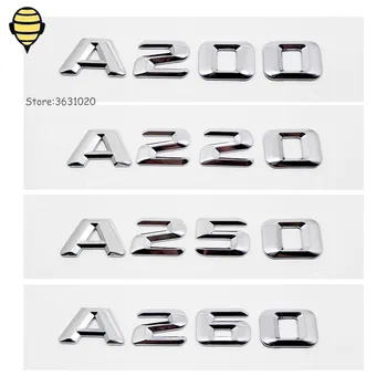 

Metal Emblem Badge Car Rear Sticker Car Exterior Accessories For Mercedes Benz For A Class A200 A220 A250 A260 W164 W203 W211 GT
