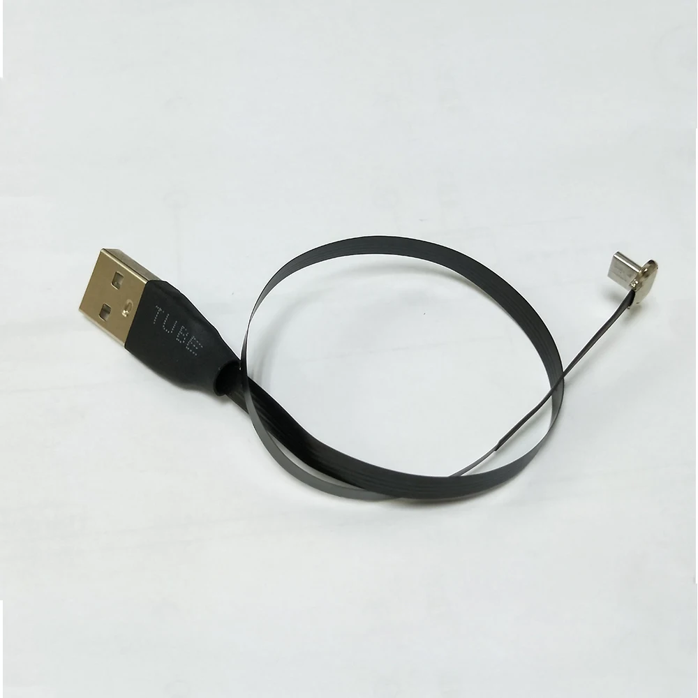 Glæd dig Hævde halt 25cm Flat FPV ultra thin super soft low profile right angled Micro USB 90  degree to usb 2.0 male FPC Ribbon data charging Cable - AliExpress