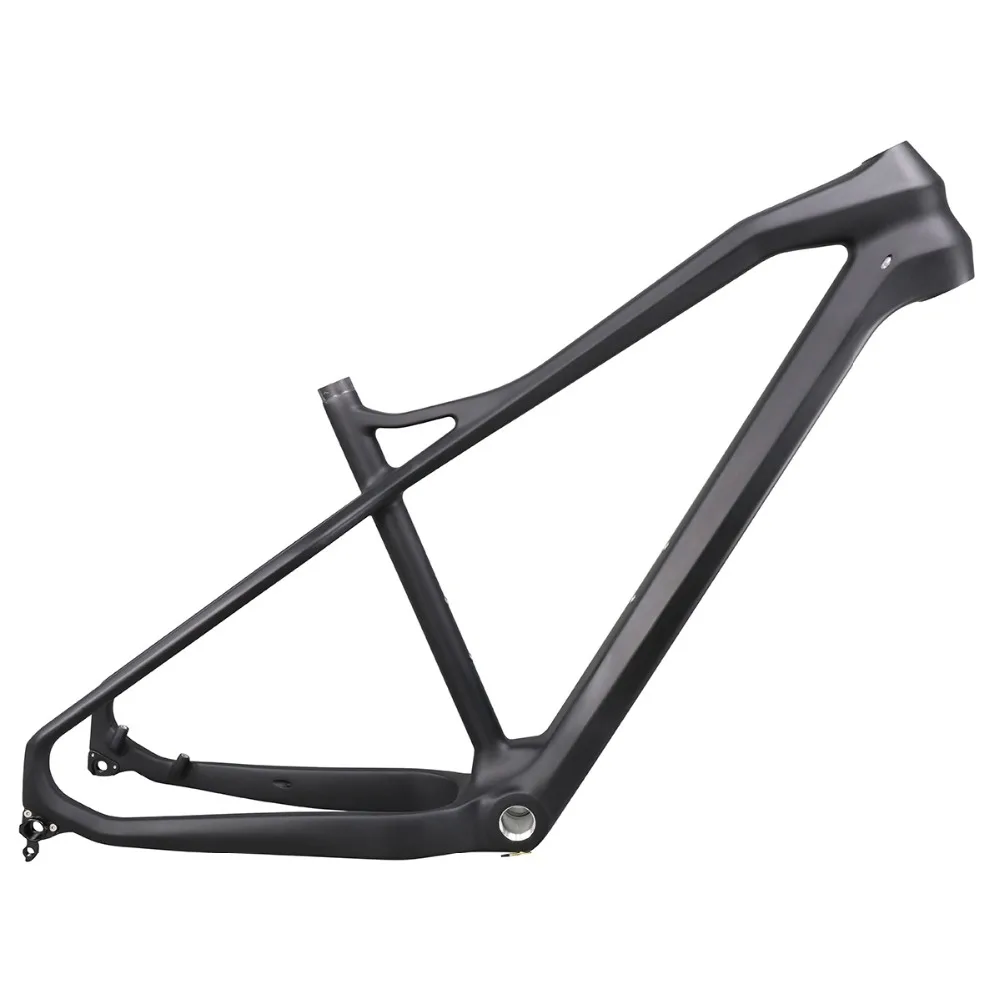 Top 11.11 ICAN 26er carbon fat bike frame 197mm rear space 100mm BB fat bike carbon frame UD matt  17/19 inches 5