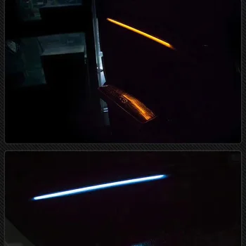 

2016-2018 For Civic10th Car Interior Refit Door Panel Decorative Strip Light Ambient Light free yellow and blue light