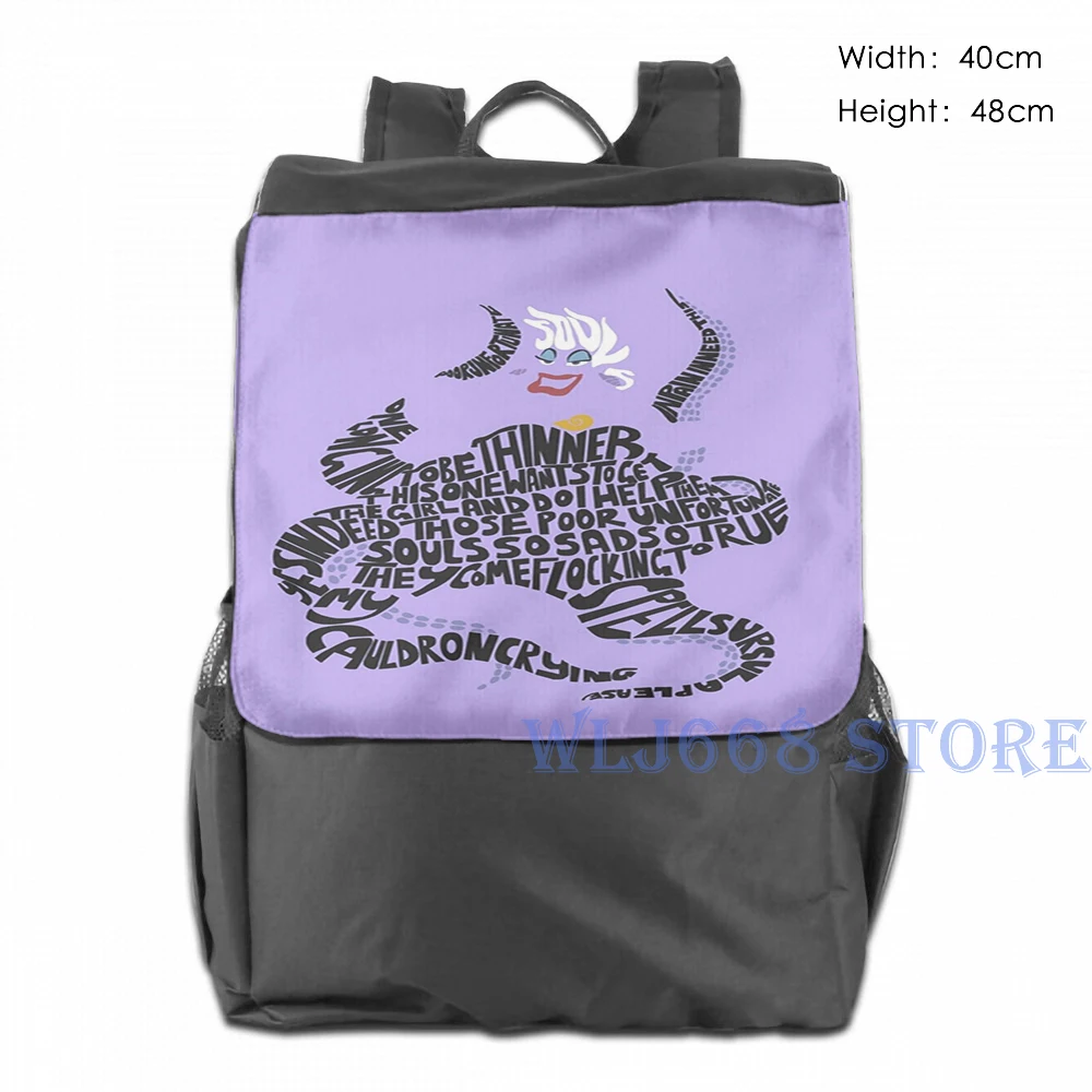 Забавные графические сумки с принтом через плечо для женщин Ursula(3) рюкзак на одно плечо для путешествий для мужчин спортивная сумка