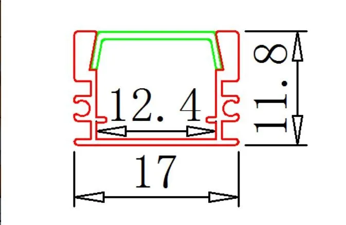 US $420.83 Free Shipping Hot Selling 6063 Series Aluminum LED Profile for LED Strip LED Light Bar Aluminium Extrusion Profile f