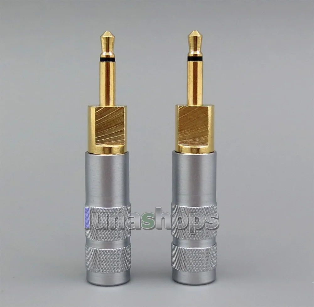 LN004481 Earphone Pins For Sennheiser HD700 Headphone Cable DIY Connectors Knurling Shell Adapter