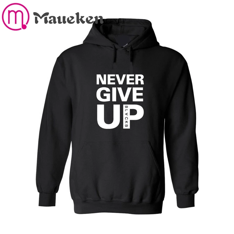 

New never give up mo salah Hoodies Men Women Sweatshirts Printed Colorful Hooded Jumper Loose Hip Hop for liverpool m.salah fans