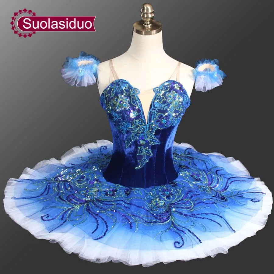

Women Royal Blue Professional Ballet Tutu Girls Pink Nutcraker Tutu Performance Ballet Tutu Costumes Stage Dancewear SD0081