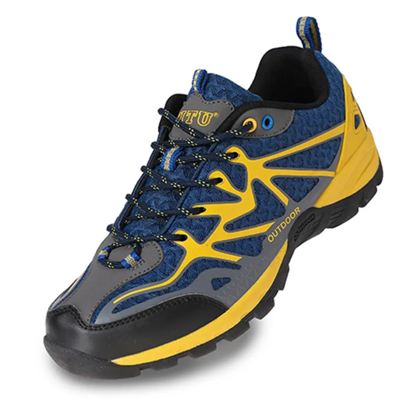 Big size 45 Spring Autumn Outdoor Sports Shoes Men font b Sneakers b font Climbing Hiking