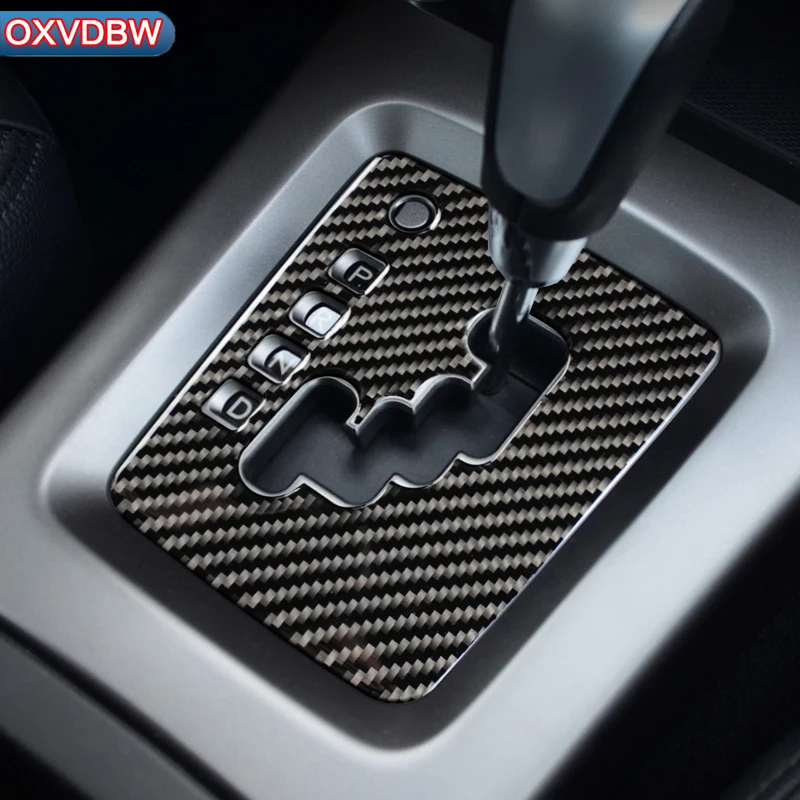For Subaru Forester accessories Gear Panel decorate carbon fiber