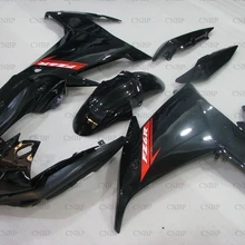 FZ6R Fazer 2009-2013 Пластик Обтекатели FZ6R 2013 мотоциклов обтекателя FZ6R Fazer 2010 Черный обтекатели