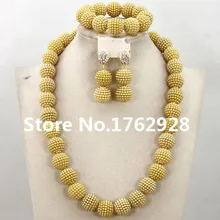 Великолепная африканская бижутерия комплект бисером Свадьба в Африканском нигерийском стиле свадебные тонкие ожерелье набор украшений