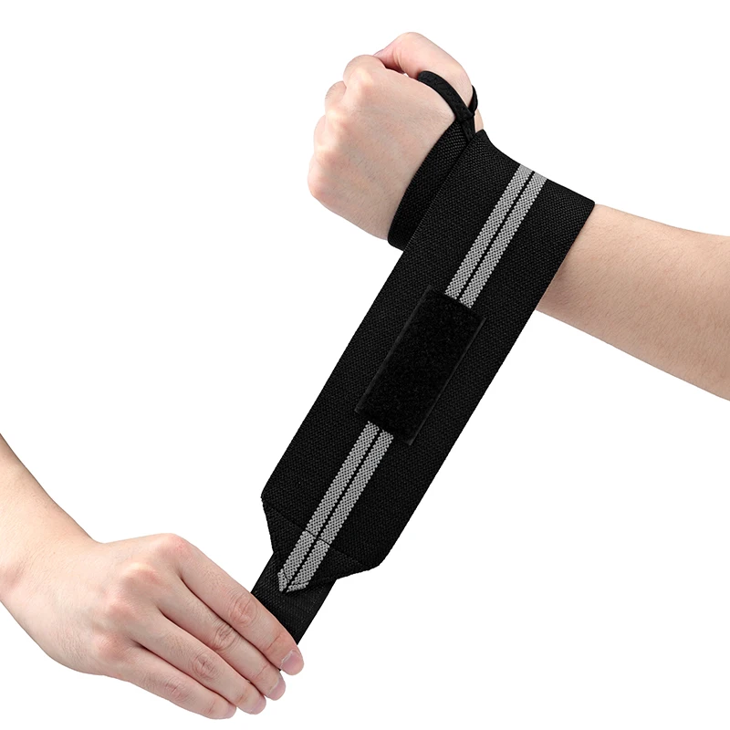 2 шт. регулируемый браслет эластичные бинты для запястья повязки для тяжелой атлетики Powerlifting дышащая поддержка запястья 3 цвета