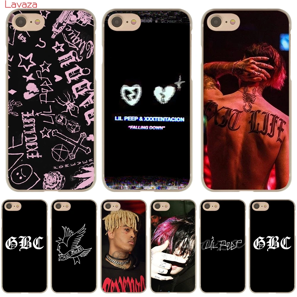 

Lavaza LIL PEEP & XXXTENTACION Hard Phone Case Shell for Apple iPhone 6 6s 7 8 Plus 4 4S 5 5S SE 5C for iPhone XS Max XR Cases