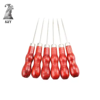 

SY Shisha Wooden Handle Foil Piercing Tool Single Needle Puncher For Chicha/Narguile Aluminum Foil Hookah Water Pipe Accessories