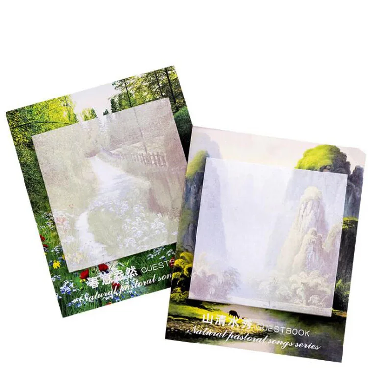 

Cute Natural Pastoral Plan Paper Memo Pad Sticky Notes Adhesivas Kawaii Unicorn Stickers Page Flags Sticky Tabs Office Supplies