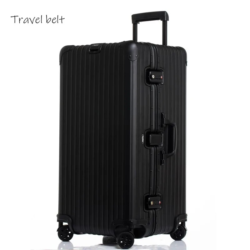 

Sports version Extra large volume 100% Aluminum-magnesium alloy22/28/30 inch size high quality Rolling Luggage