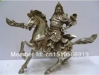 

Buddhist bronze guangong statue MM