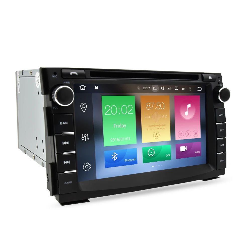 Excellent Android 8.0 Car DVD Player GPS Glonass Navigation Multimedia for Kia Ceed 2010 2011 2012 Auto BT RDS Radio Audio Video Stereo 16