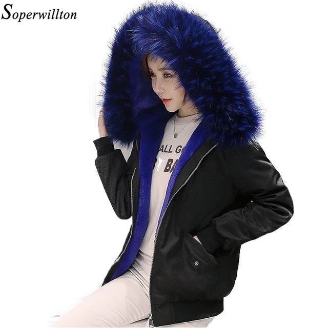 Cheap Quality TOP 2016 New Winter Jacket Women's Parkas Coats Large Raccoon Real Fur Waterproof Collar Hooded Fashion Thicken Warm 