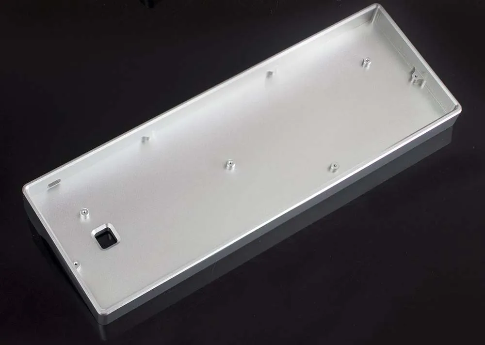 

GH60 High Profile Anodized Aluminum CNC Case Base Plate Costar Plate PCB Hand Wire For 60% GH60 Mini Mechanical Keyboard