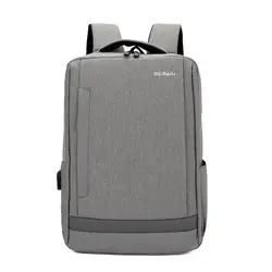 Без ключа Противоугонный TSA замок модные мужские рюкзаки 15,6 дюймов зарядка через usb ноутбук мужской Mochila 18L рюкзак для студентов и