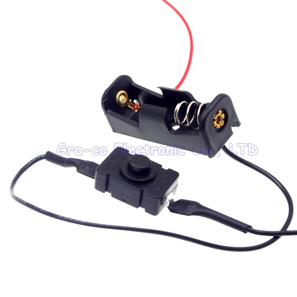 5pcs 12V 23A Battery Holder 12V battery box with switch for LED light ...