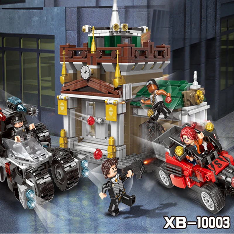 

XINGBAO 10003 City Police Series The Museum Robber Set Blocks Bricks Building Educational Toys Model Gifts Funny DIY For Kids