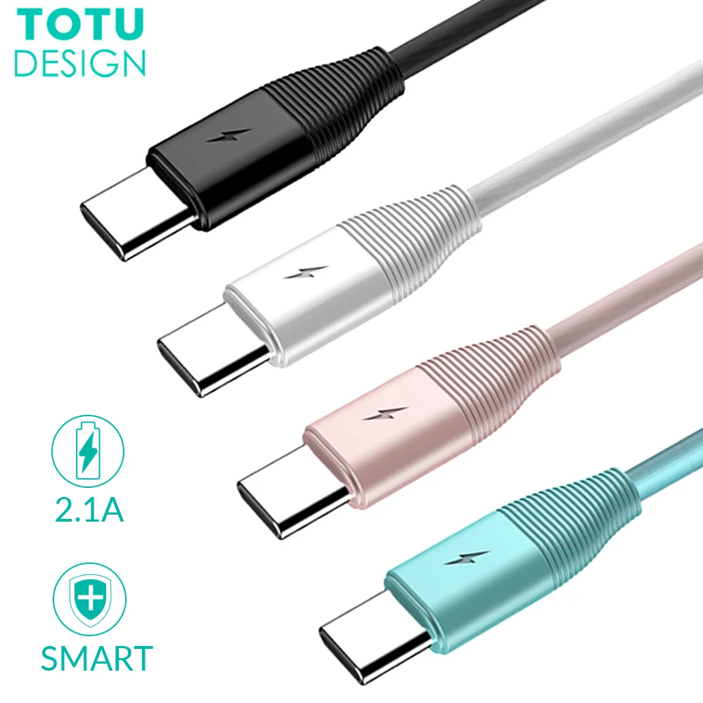 

TOTU USB Type C Cable for Oneplus 5 USB Cable to Type C Fast Charge Data Cable for Samsung S9 Huawei P10 Nintendo Switch USB-C