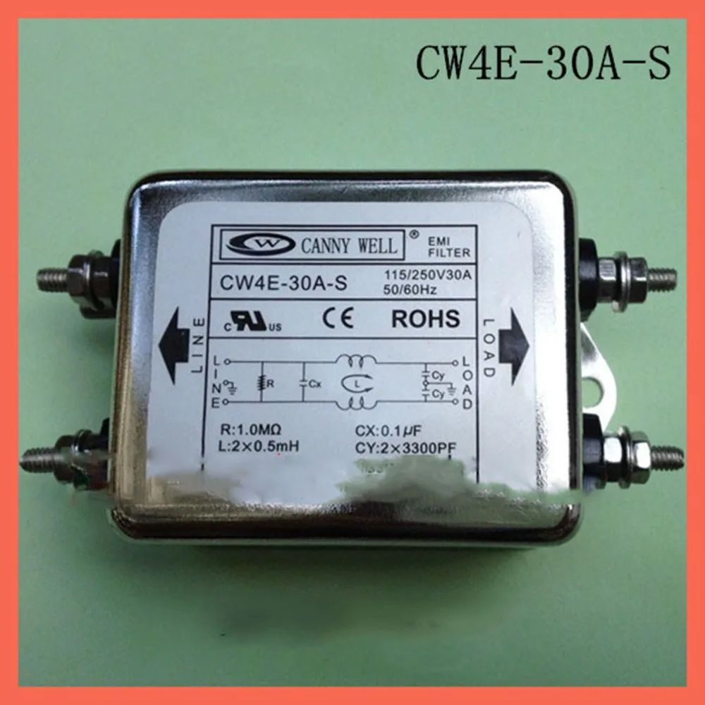 

CANNY WELL ,Electronic Components EMI Filter power supply filter ,Ac 110-250V 30A EMI power filter CW4E-30A-S
