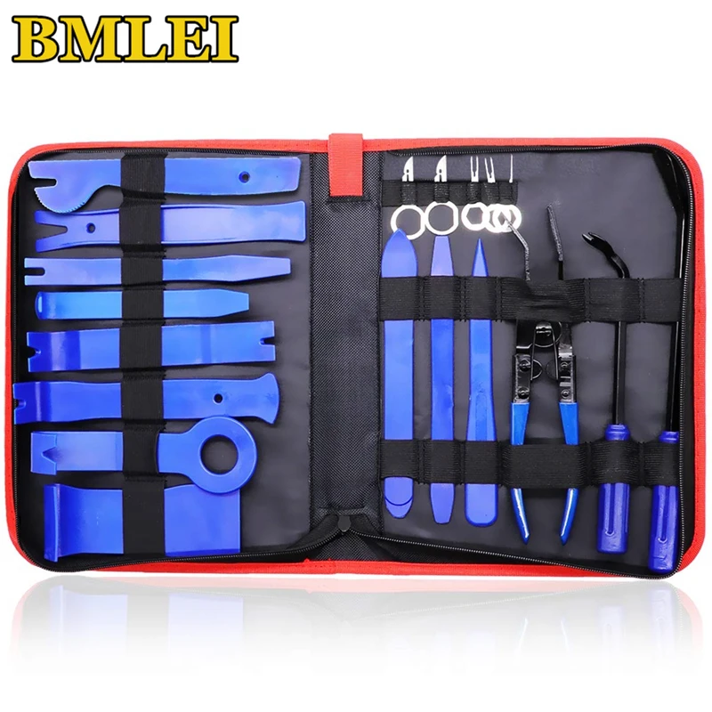 Auto Trim Removal Tool Kit 18 PCs Car Interior Upholstery Pry Tool Set