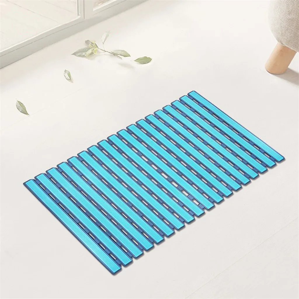 Non Slip Shower Mat With Drain Hole Ifrmmy Anti slip And ...