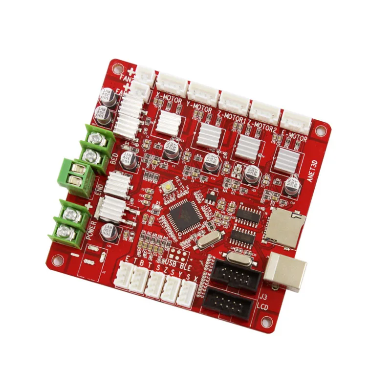 Anet A6 A8 E10 E12 Авто/нормальный V1.15 3d системная плата принтера управления обновлением