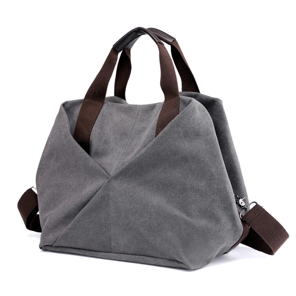 

KVKY Women Handbag Cross Body Bag Women Bag Large Capacity Soft Canvas Bag