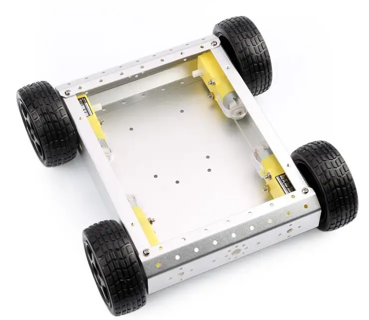 4WD aluminum alloy off-road mobile robot platform can carry Arduino raspberry st