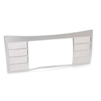 

CITALL Interior Center Console Button Switch Panel Cover Sticker Trim For Mercedes Benz E Class W212 2010 2011 2012 2013 2014 15