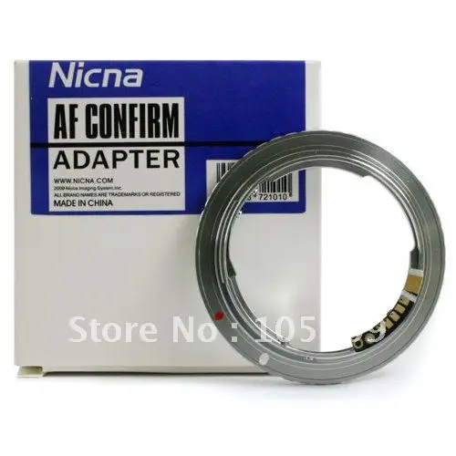 

AF Comfirm pentax pk Lens to Canon adapter ring for EOS EF 60D 40D 50D 550D 600D mount Camera