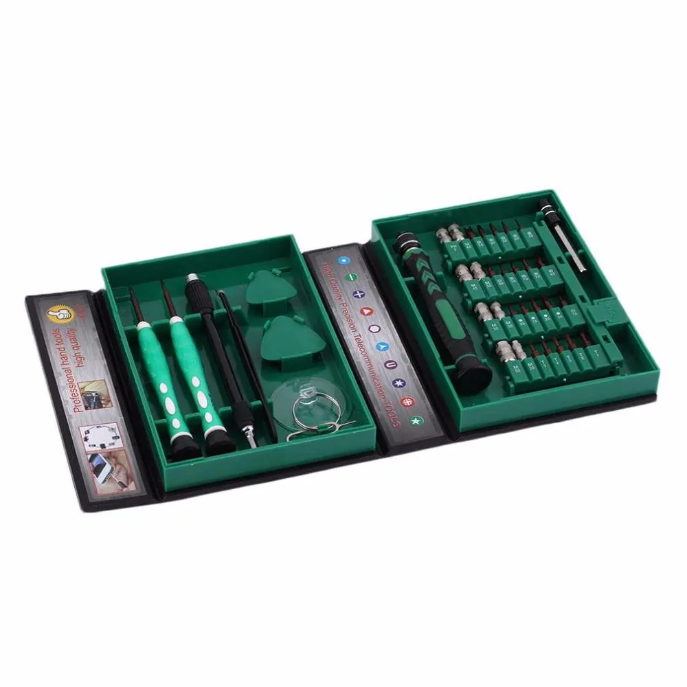 

Durable 38 Pcs/Set Screwdriver Set Precision Multipurpose Sleeve Screws Electronic Repair Tools Kit For Cell Phone Free Shipping