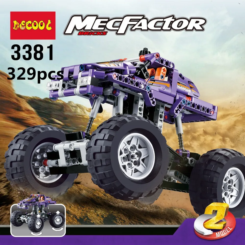 

Decool 3381 Transport Hummer/Transport Cruiser monster car SUV Racing Car Model Building Block Sets Educational DIY Bricks Toys