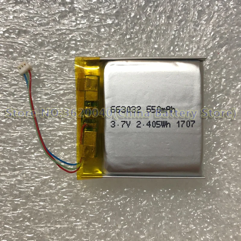 Сменный аккумулятор GND 650 мАч 3 7 в 663032 Вт ч для смартфонов и часов встроенная литий
