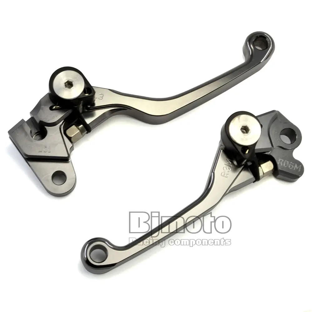Gray Для Yamaha XTZ125 XTZ 125 2003-2012 CNC тормозные рычаги сцепления Грязь велосипед ямы Шарнирный Рычаг аксессуары для мотоциклов - Цвет: Gray