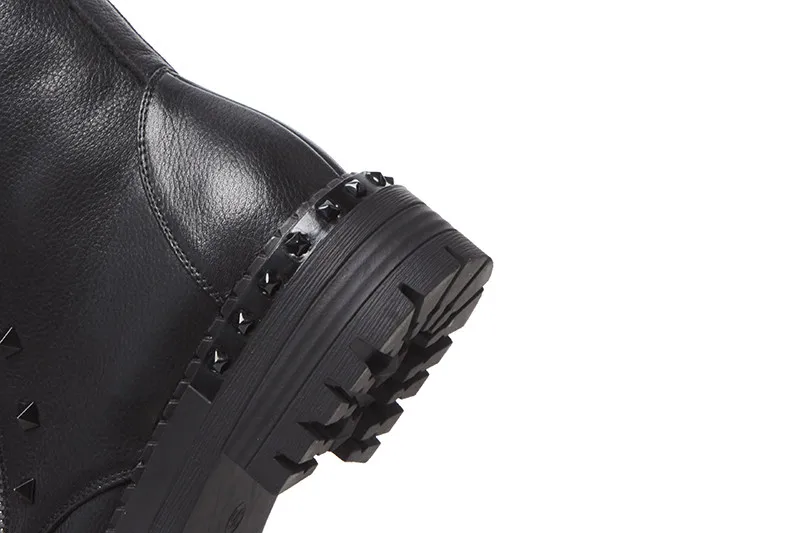 ASUMER/ г., модные осенне-зимние ботинки из натуральной кожи на молнии с круглым носком ботильоны для женщин на среднем каблуке, классическая женская обувь