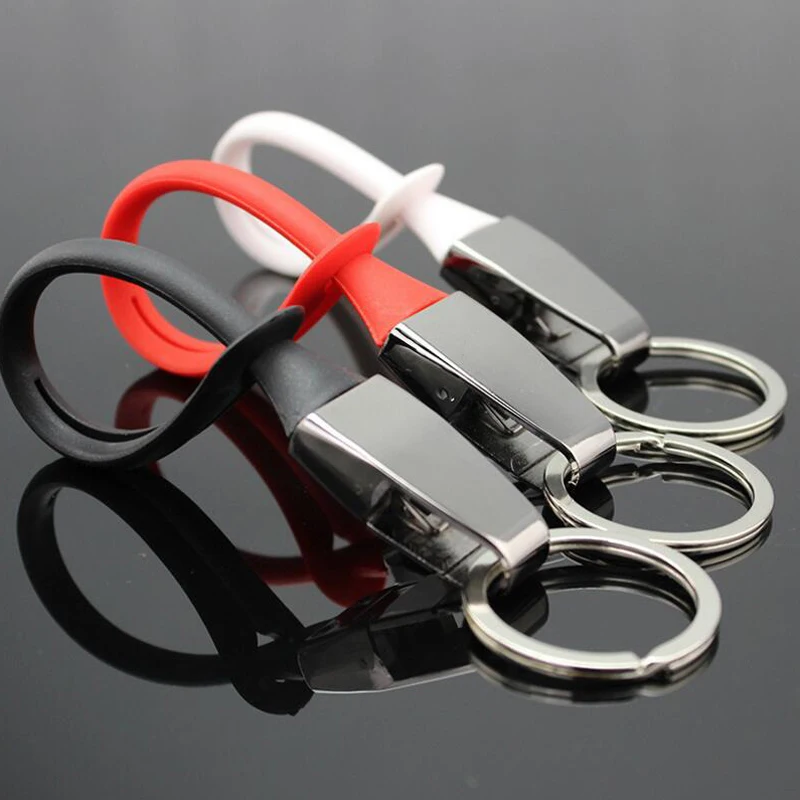 1 Pcs Fashion Male Metal Key Chain Removable Key ring Car Key Ring Hang Bag Accessories key